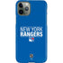 NHL New York Rangers Lineup iPhone 11 Pro Lite Case