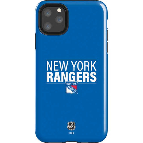 NHL New York Rangers Lineup iPhone 11 Pro Max Impact Case