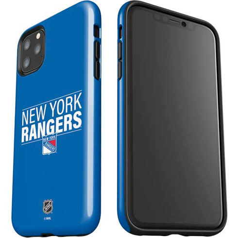 NHL New York Rangers Lineup iPhone 11 Pro Max Impact Case