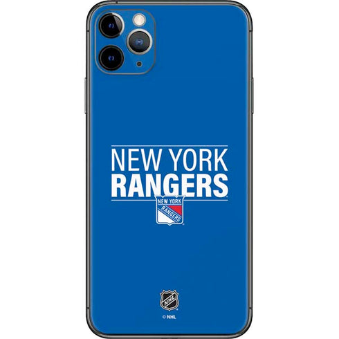 NHL New York Rangers Lineup iPhone 11 Pro Max Skin