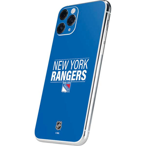 NHL New York Rangers Lineup iPhone 11 Pro Skin