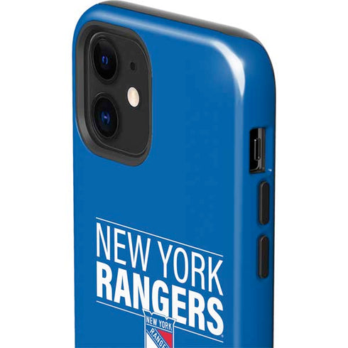NHL New York Rangers Lineup iPhone 12 Impact Case