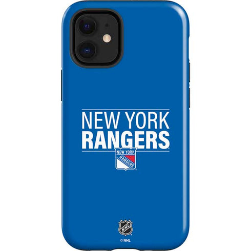 NHL New York Rangers Lineup iPhone 12 Mini Impact Case