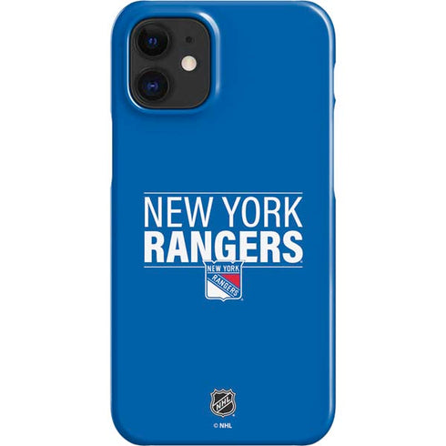 NHL New York Rangers Lineup iPhone 12 Mini Lite Case
