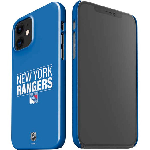 NHL New York Rangers Lineup iPhone 12 Mini Lite Case