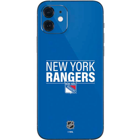 NHL New York Rangers Lineup iPhone 12 Mini Skin