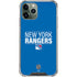 NHL New York Rangers Lineup iPhone 12 Pro Max Clear Case