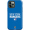 NHL New York Rangers Lineup iPhone 12 Pro Max Impact Case