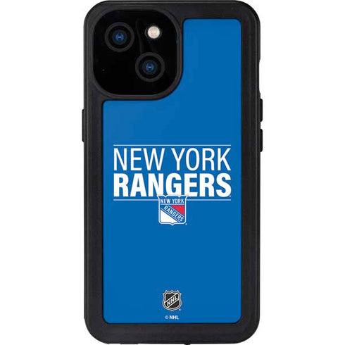 NHL New York Rangers Lineup iPhone 13 Mini Waterproof Case