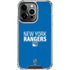 NHL New York Rangers Lineup iPhone 13 Pro Clear Case