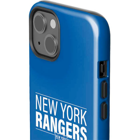 NHL New York Rangers Lineup iPhone 15 Plus Impact Case