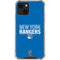 NHL New York Rangers Lineup iPhone 14 Plus Clear Case