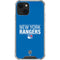 NHL New York Rangers Lineup iPhone 15 Plus Clear Case