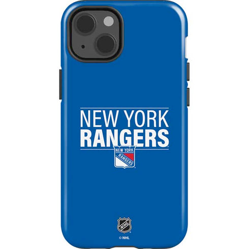 NHL New York Rangers Lineup iPhone 14 Impact Case