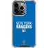 NHL New York Rangers Lineup iPhone 15 Pro Clear Case
