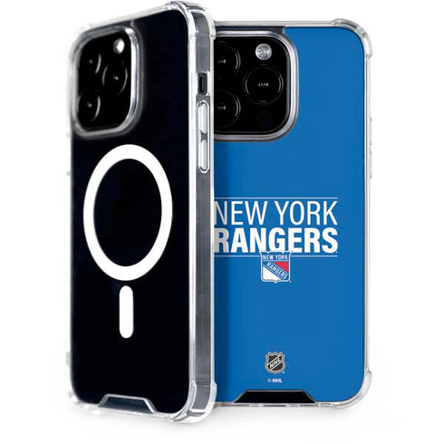 NHL New York Rangers Lineup iPhone 14 Pro MagSafe Case