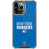 NHL New York Rangers Lineup iPhone 14 Pro Max Clear Case