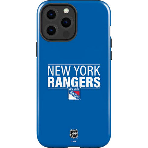 NHL New York Rangers Lineup iPhone 15 Pro Max Impact Case