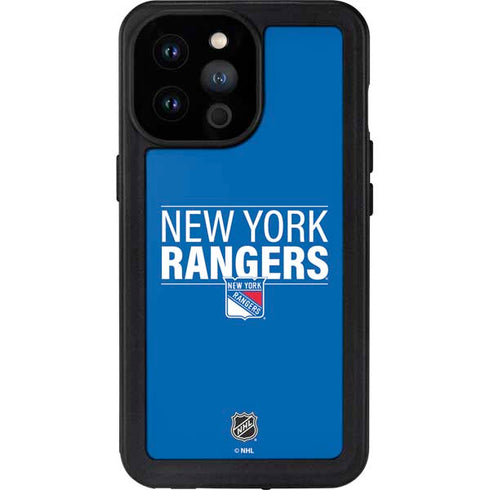NHL New York Rangers Lineup iPhone 14 Pro Max Waterproof Case