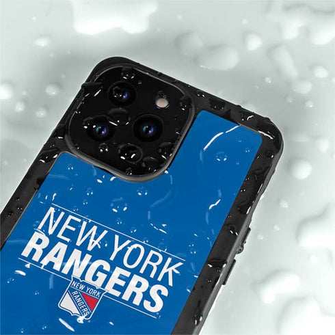 NHL New York Rangers Lineup iPhone 14 Pro Max Waterproof Case