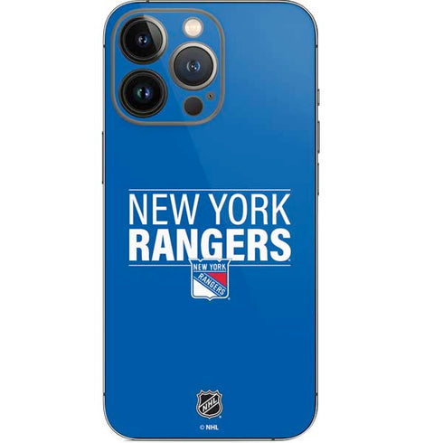 NHL New York Rangers Lineup iPhone 14 Pro Skin