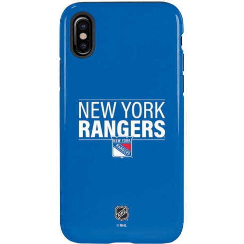 NHL New York Rangers Lineup iPhone X Pro Case