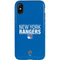 NHL New York Rangers Lineup iPhone X Pro Case