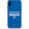 NHL New York Rangers Lineup iPhone X Skin