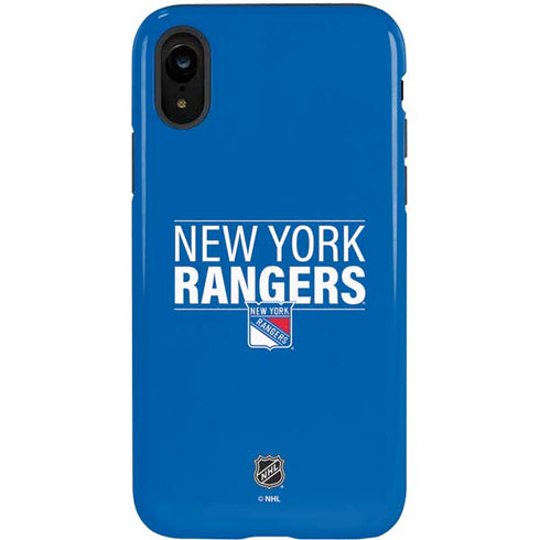NHL New York Rangers Lineup iPhone XR Pro Case