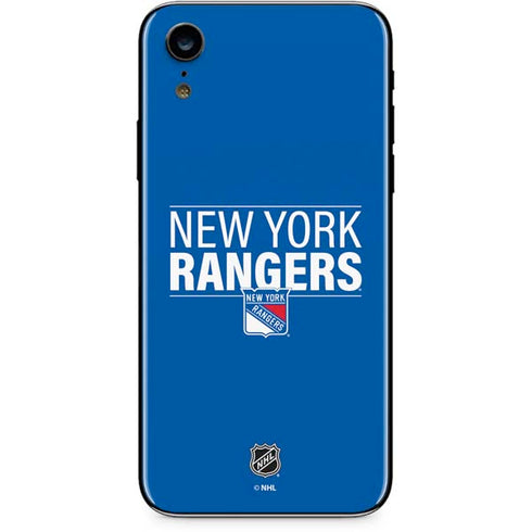 NHL New York Rangers Lineup iPhone XR Skin
