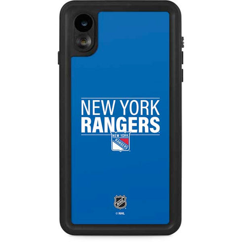 NHL New York Rangers Lineup iPhone XR Waterproof Case