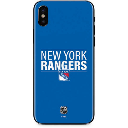 NHL New York Rangers Lineup iPhone XS Max Skin