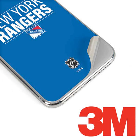NHL New York Rangers Lineup iPhone XS Max Skin
