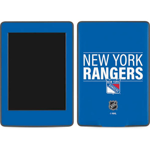 NHL New York Rangers Lineup Amazon Kindle Skin