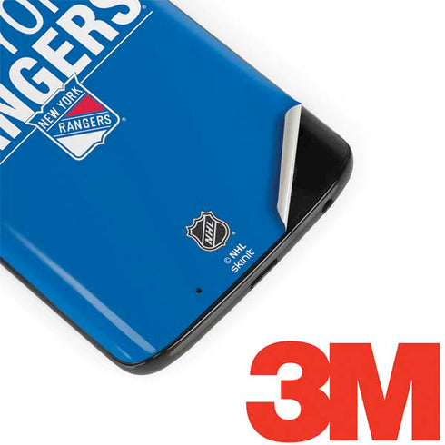 NHL New York Rangers Lineup Moto G6 Skin
