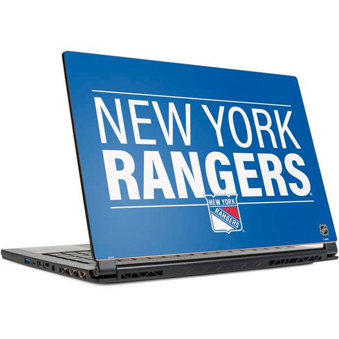 NHL New York Rangers Lineup MSI GS65 Stealth Laptop Skin