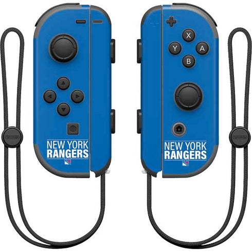 NHL New York Rangers Lineup Nintendo Joy-Con (L/R) Controller Skin