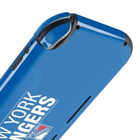 NHL New York Rangers Lineup Nintendo Switch Lite Skin