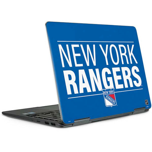 NHL New York Rangers Lineup Notebook 9 Pro 13in (2017) Skin