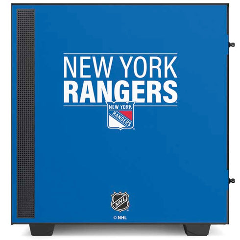 NHL New York Rangers Lineup NZXT H510 Compact ATX Mid-Tower Case Skin