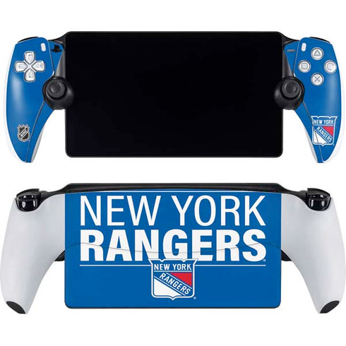 NHL New York Rangers Lineup PlayStation Portal Remote Player Skin