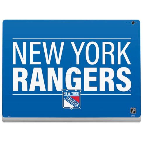 NHL New York Rangers Lineup Surface Book 2 15in Skin
