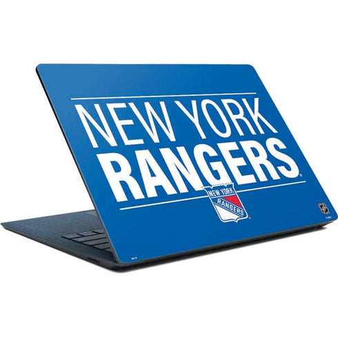 NHL New York Rangers Lineup Surface Laptop Skin