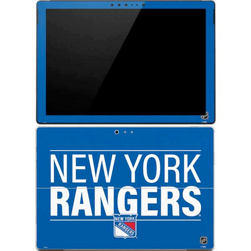 NHL New York Rangers Lineup Surface Pro 4 Skin