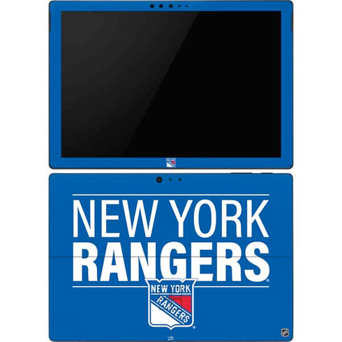 NHL New York Rangers Lineup Surface Pro 6 Skin