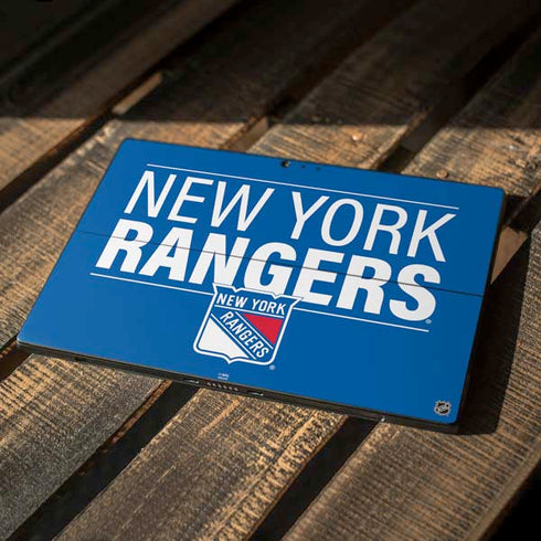 NHL New York Rangers Lineup Surface Pro 6 Skin