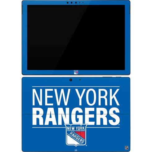 NHL New York Rangers Lineup Surface Pro 7 Skin
