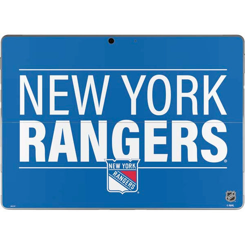 NHL New York Rangers Lineup Surface Pro 8 Skin