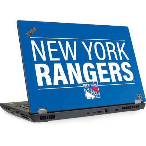 NHL New York Rangers Lineup Lenovo ThinkPad Skin