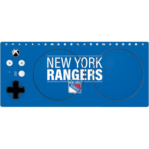 NHL New York Rangers Lineup Xbox Adaptive Controller Skin
